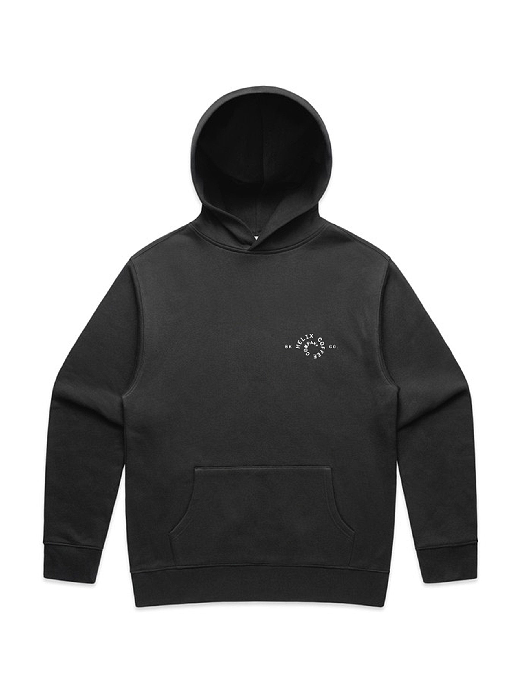 Faded Spiral Sweater — Black + White